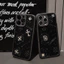 Flash Diamond Chrome Da Mềm Retro Cross DIY Ốp Lưng Điện Thoại iphone 16 Pro Max 15 Pro Max 14 Pro Max i14 13 Pro Max i13 13pro 12 Pro Max 11 11Promax Protecti