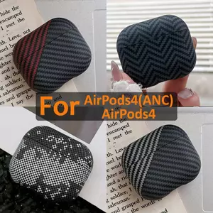 Vỏ tai nghe kiểu Pixel đơn giản cho vỏ AirPods4 Vỏ bảo vệ tai nghe nam Phong cách mới cho vỏ bảo vệ tai nghe AirPodsPro2 Tương thích với vỏ AirPodsPro Vỏ AirPods2gen