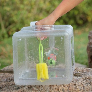 Hilabee Hộp Đựng Nước Bình Nước Có Vòi Có Tay Cầm Dễ Dàng Vệ Sinh Khẩn Cấp Hộp Đựng Nước Bình Nước Xô Đi Bộ Đường Dài