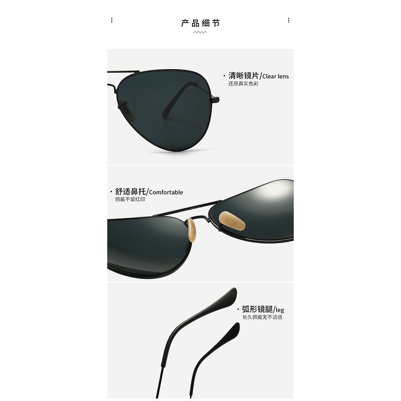 Kính Mát Phi Công Unisex New 3025 Vintage Lái Xe, Quà Tặng, Câu Cá Toad
