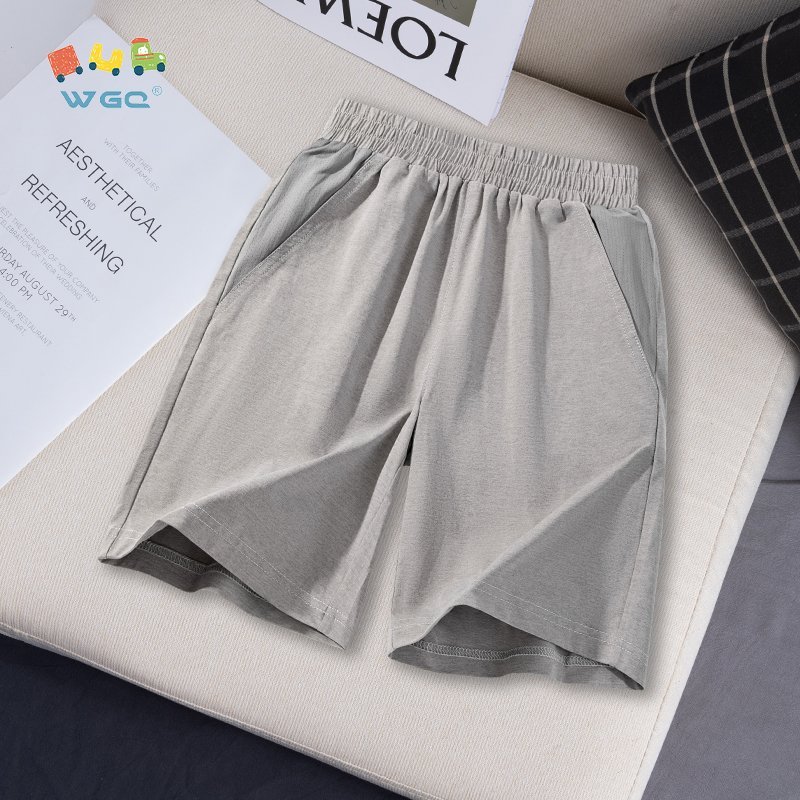 W.G.Q  Quần short thể thao bé trai , Vải thoáng khí khô nhanh, Nhẹ thoải mái có túi