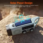 Đèn Pin Siêu Cấp SUPERFIRE YJ03 Đa Năng Sạc Tay Quay & Năng Lượng Mặt Trời Pin 2000mAh Ánh Sáng Mạnh Cho Hoạt Động Ngoài Trời & Sinh Tồn — ảnh 5