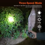 Đèn Pin Siêu Cấp SUPERFIRE YJ03 Đa Năng Sạc Tay Quay & Năng Lượng Mặt Trời Pin 2000mAh Ánh Sáng Mạnh Cho Hoạt Động Ngoài Trời & Sinh Tồn — ảnh 8