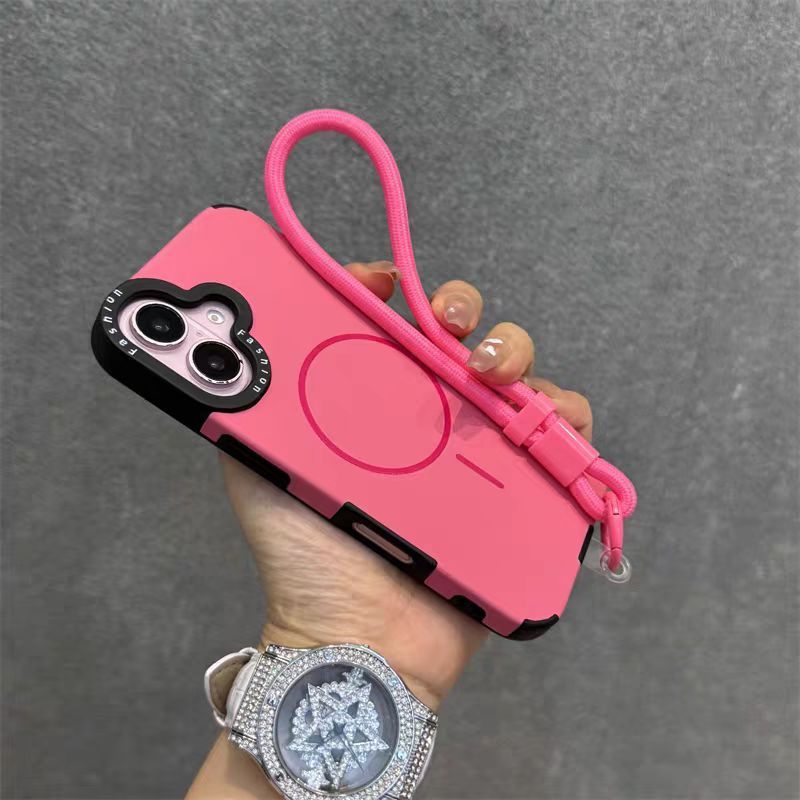 Ốp điện thoại mềm bằng silicon có dây buộc tương thích cho iPhone 11 12 pro max 13 pro max 14 pro max 15 pro max 16 pro max