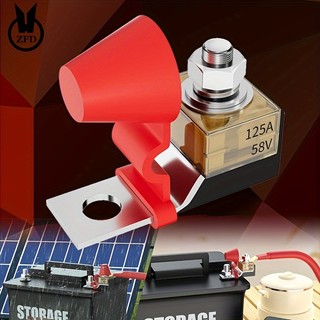 Xe Tải Thuyền RV 30A-300A Pin Thiết Bị Đầu Cuối Gắn MRBF Bộ Khối Cầu Chì 58V Với Đinh Đơn 5 / 16 "Marine Xếp Hạng Pin Cầu Chì