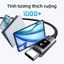 Cáp sạc nhanh UGREEN Uno 100W Type C E-Marker cho iPhone 15 Series Samsung S24 S23 Ultra iPad Pro Macbook