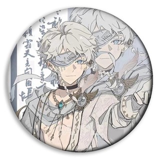 Anime Trò Chơi Nhận Dạng V Người Làm Vườn Emma Woods Joseph Desaulniers Aesop Huy Hiệu Nút Trâm Cài Chân Cosplay Bộ Sưu Tập Đồ Chơi Túi Trang Trí Quà Tặng