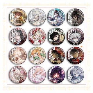 Anime Trò Chơi Nhận Dạng V Người Làm Vườn Emma Woods Joseph Desaulniers Aesop Huy Hiệu Nút Trâm Cài Chân Cosplay Bộ Sưu Tập Đồ Chơi Túi Trang Trí Quà Tặng