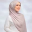 Jifang Mùa Hè Lấp Lánh Mỏng Satin Lụa Pashmina Trơn Xếp Ly Khăn Choàng Hồi Giáo Hijabs Tudung SL288