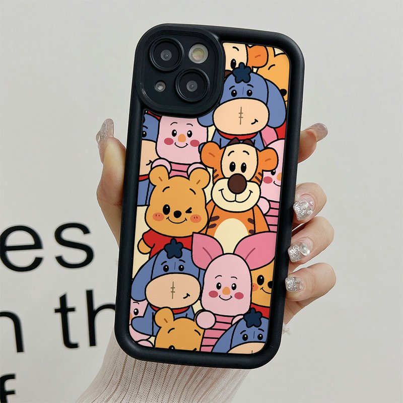[Phiên bản nâng cấp] Ốp lưng cho Redmi Note 14 13 12 11 10 9 8 7 14C 13C 12C 11A 10C 9A 9C 9T A3 A2 A1 C75 C65 C55 C50 C31 M6 13T 14T Pro Vỏ điện thoại mềm Motif Dễ thương Động vật hoạt hình