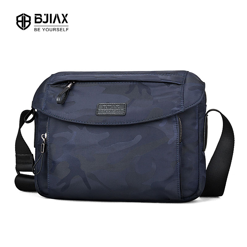 BJIAX Túi đeo vai nam công suất lớn A4