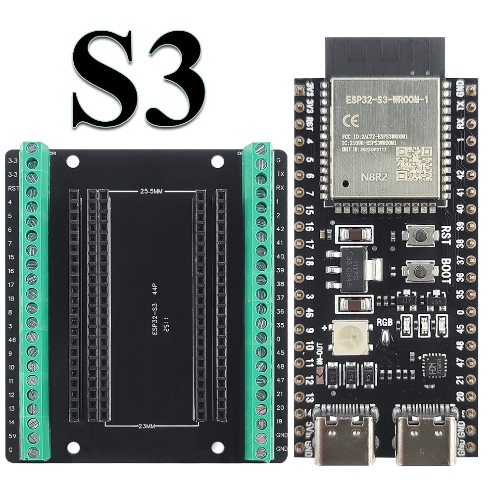 Bảng phát triển ESP32 S3 với Bộ chuyển đổi mở rộng 2.4G Wifi BT Module ...