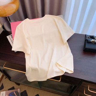 HIIXIIVI Áo thun ngắn tay Oversize nữ Baggy Loose Top Ootd 2025