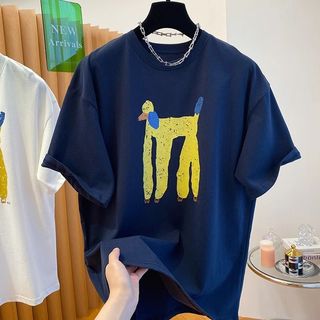 Thương hiệu HIIXIIVI 【 Áo thun 100% Cotton 】 Áo thun ngắn tay Oversize Nữ Baggy Loose Top Nữ Độc đáo Ootd 2025 Lives