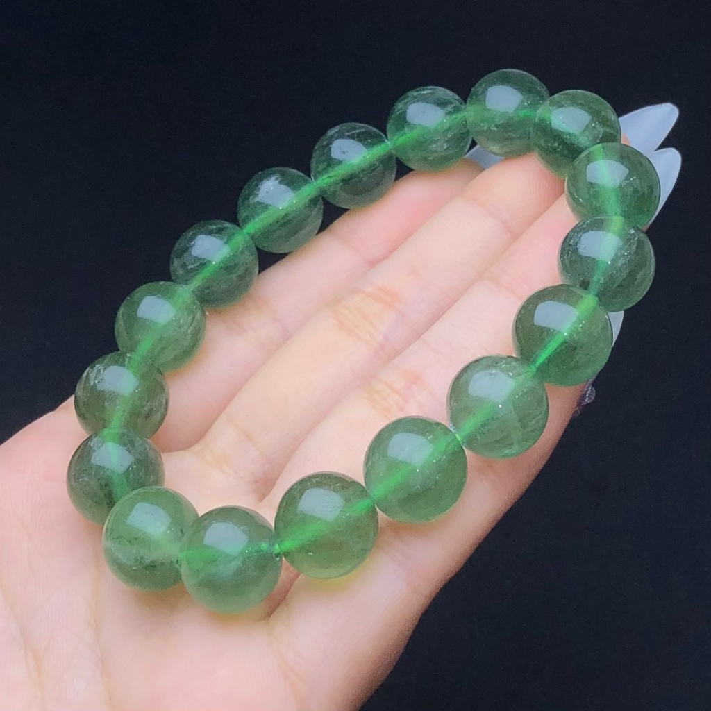 Ưu đãi đặc biệt Cao cấp Tự nhiên Xanh Fluorite Vòng tay Vòng tay Vòng tay Vòng tay Fluorite Vòng tay Vòng tay may mắn Vòng tay năng lượng Vòng tay nữ Quà tặng nữ