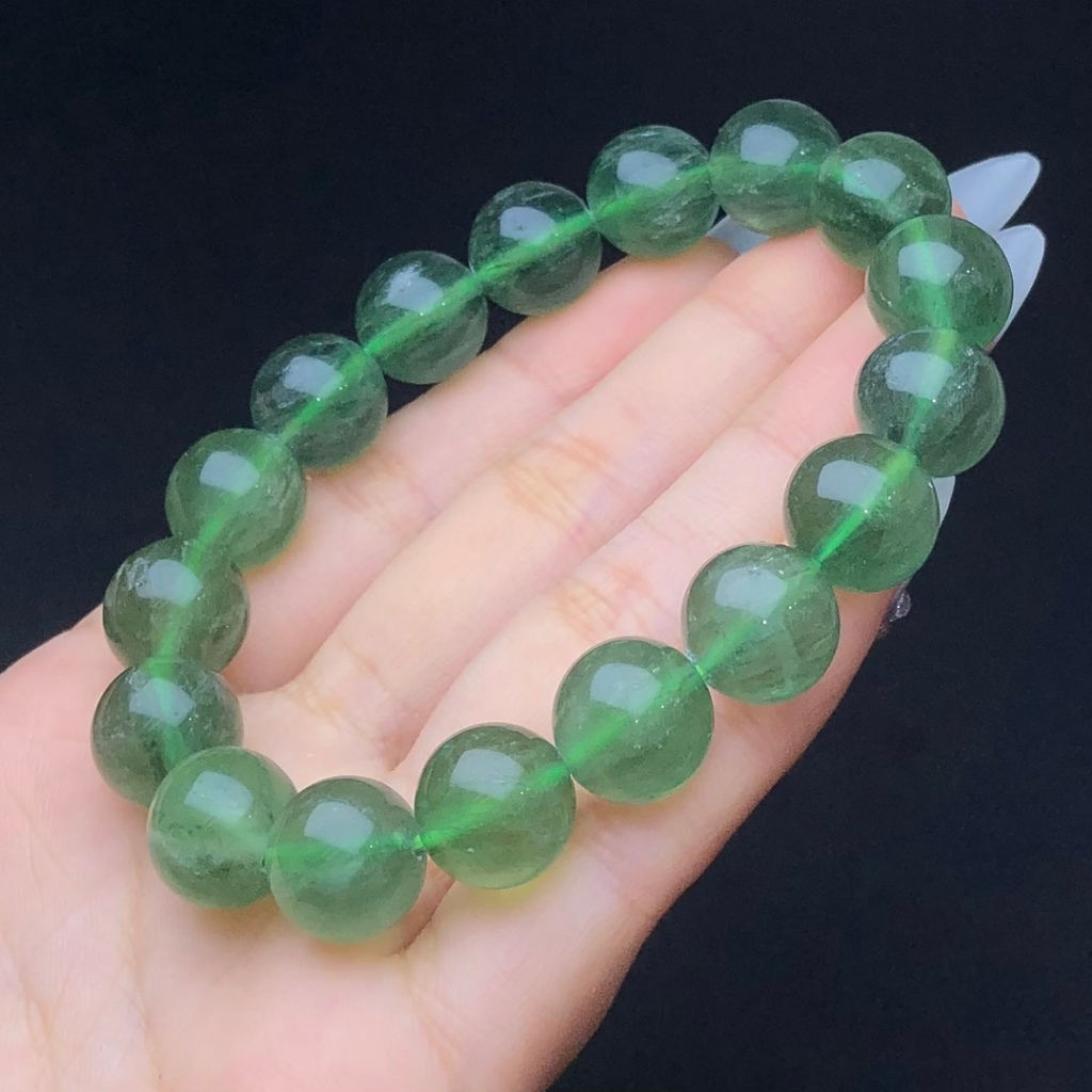 Ưu đãi đặc biệt Cao cấp Tự nhiên Xanh Fluorite Vòng tay Vòng tay Vòng tay Vòng tay Fluorite Vòng tay Vòng tay may mắn Vòng tay năng lượng Vòng tay nữ Quà tặng nữ