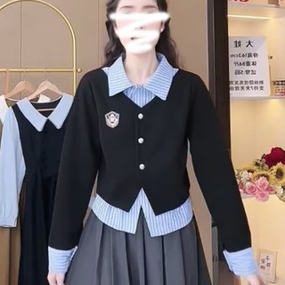 Áo sơ mi nữ dài tay dáng rộng cổ polo phong cách hàn quốc