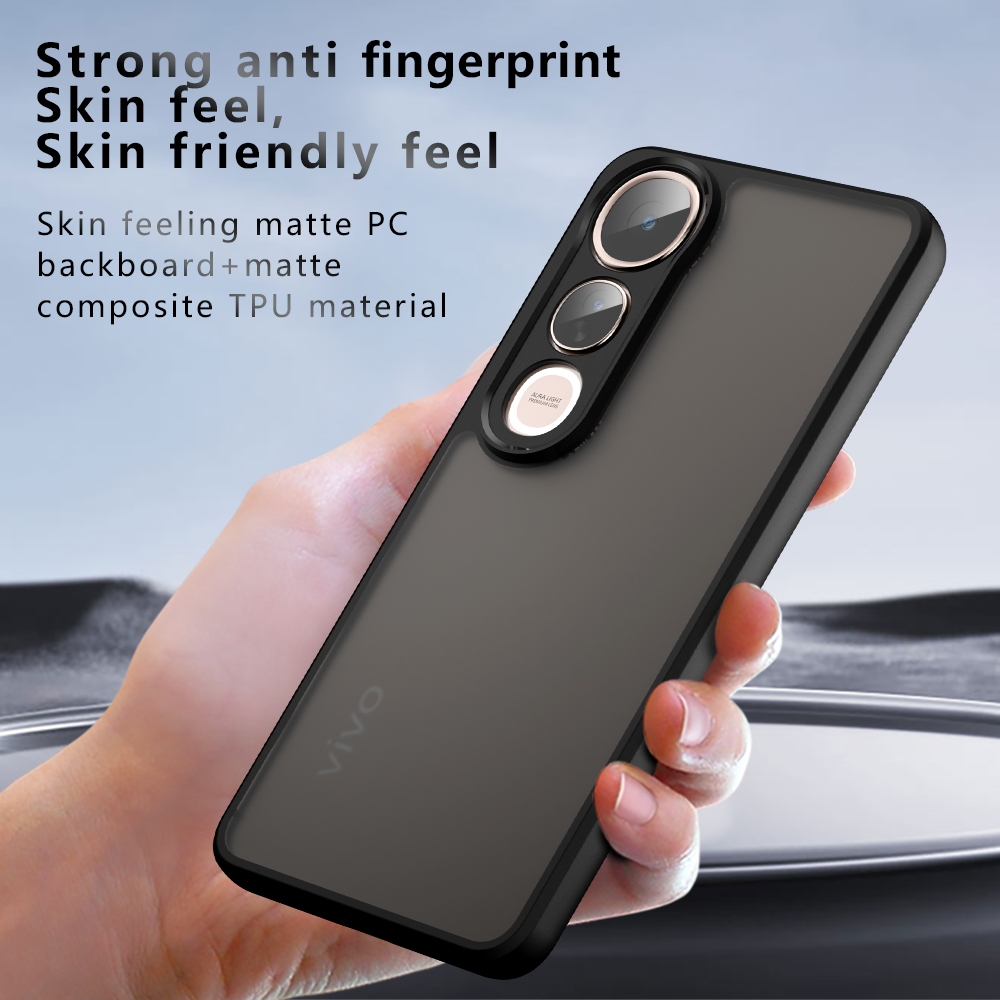 Ốp Cứng Chống Sốc Trong Suốt Cho VIVO V50 Lite V50Lite Vỏ Điện Thoại PC