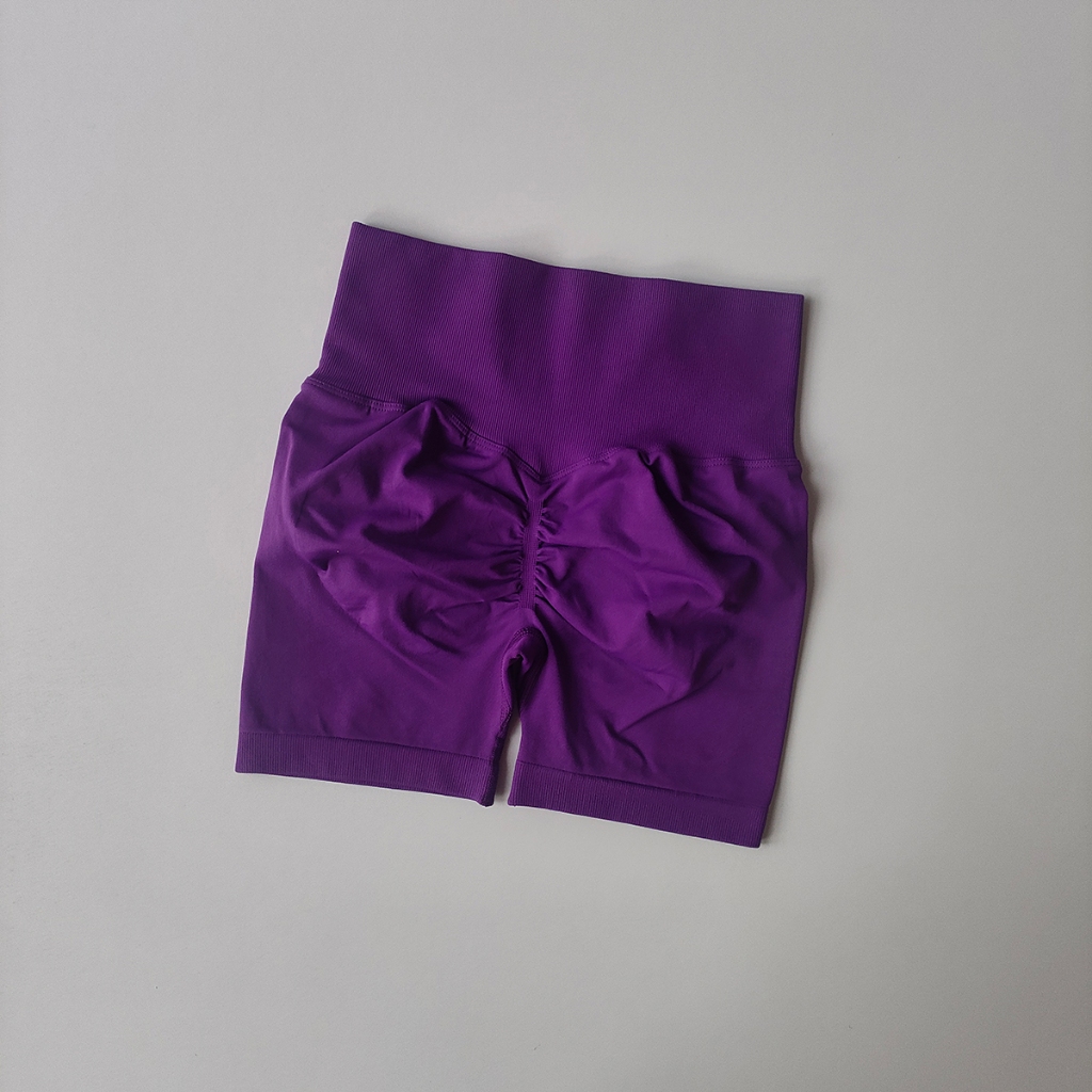 Mùa Hè Nữ Tập Yoga Quần Short Cao Cấp Thoáng Khí Thể Dục Quần Short Nâng Thể Thao Chạy Bộ Đi Xe Đạp Đẩy Tập Gym Quần Short