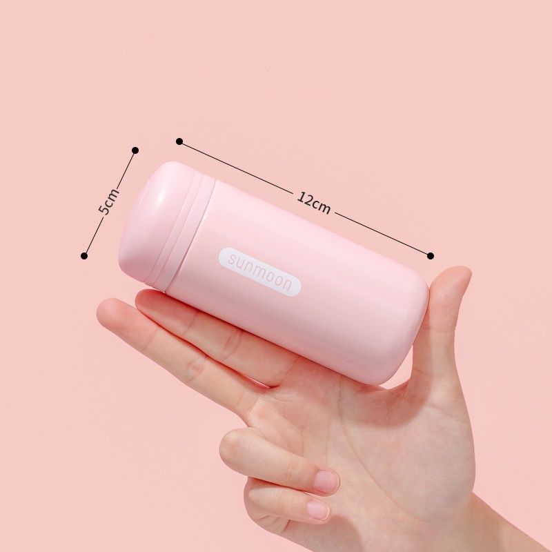 Cyp Tiện Lợi Inox 150ml Chai Siêu Nhỏ Gọn Di Động Chống Rò Rỉ Thời Trang Giữ Nhiệt Uống Nước Ấm Siêu Tốc Glory
