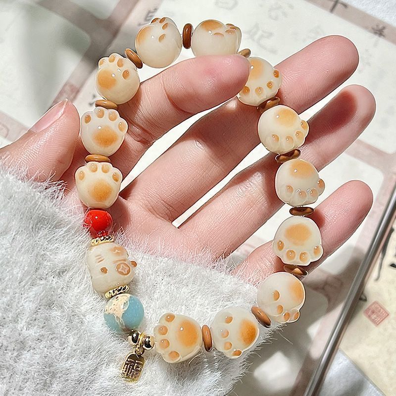 Dễ Thương Mèo Móng Vuốt Vòng Tay Cặp Đôi Độc Đáo Sáng Tạo Nam Nữ Vòng Tay Ngày Lễ Quà Tặng