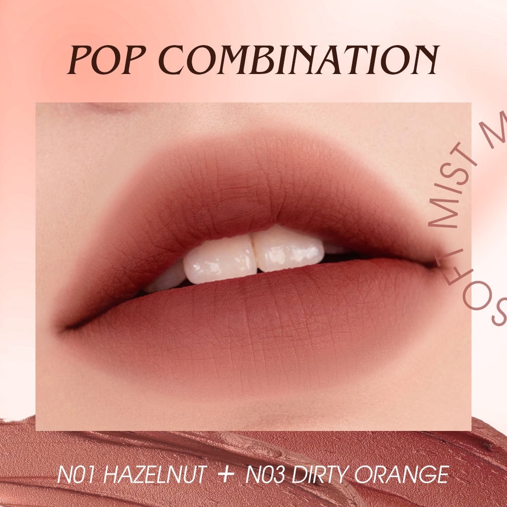 Ảnh Banxeer Lip Mud Matte Liptint Dual Use Lipstick Cho Lip & Cheek Sắc Tố Cao 24g 3
