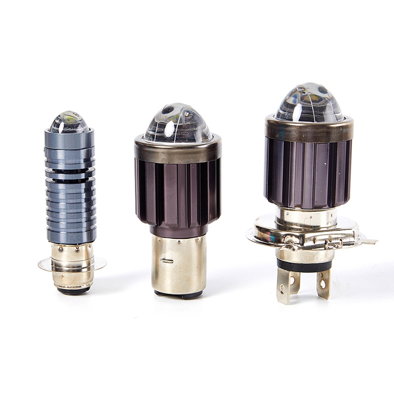 [Dream] Bóng đèn pha hai màu đa năng 12V P15D H6 PX15D LED Đèn pha xe máy H6 Xe tay ga Xe máy mới