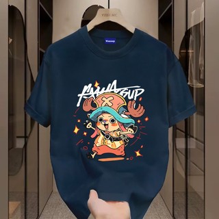 ✨Hàng có sẵn✨ WASSUP One Piece-Áo thun nam mới! 100% cotton, thời trang, Unisex