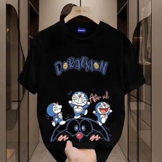 ✨Hàng có sẵn✨ WASSUP Doraemon-Áo thun nam mới! 100% cotton, thời trang, Unisex