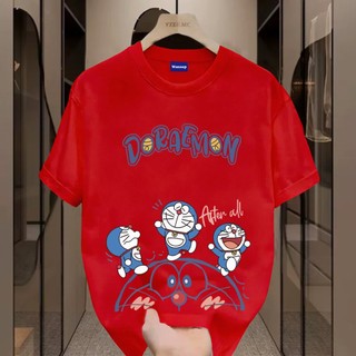 ✨Hàng có sẵn✨ WASSUP Doraemon-Áo thun nam mới! 100% cotton, thời trang, Unisex