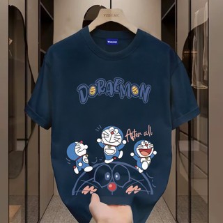 ✨Hàng có sẵn✨ WASSUP Doraemon-Áo thun nam mới! 100% cotton, thời trang, Unisex