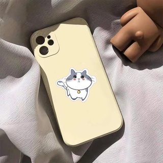 60 Chiếc Dễ Thương Nhật Bản Hoạt Hình Mèo Miếng Dán Trang Trí Đàn Guitar Ván Trượt Vali Miếng Dán