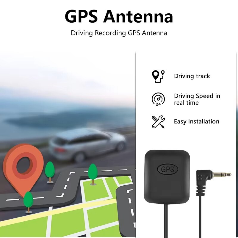 Ảnh Ăng-ten GPS Theo dõi xe hơi cho EKLEVA Carplay Android Auto Dash Cam 4