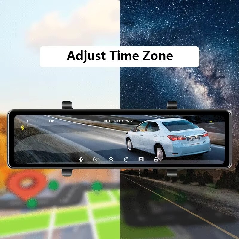 Ảnh Ăng-ten GPS Theo dõi xe hơi cho EKLEVA Carplay Android Auto Dash Cam 1