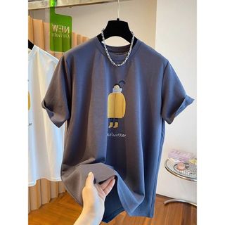 Thương hiệu HIIXIIVI 【 Áo thun 100% Cotton 】 Áo thun ngắn tay Oversize Nữ Baggy Loose Top Nữ Độc đáo Ootd 2025 Lives