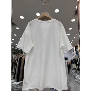 Thương hiệu HIIXIIVI 【 Áo thun 100% Cotton 】 Áo thun ngắn tay Oversize Nữ Baggy Loose Top Nữ Độc đáo Ootd 2025 Lives