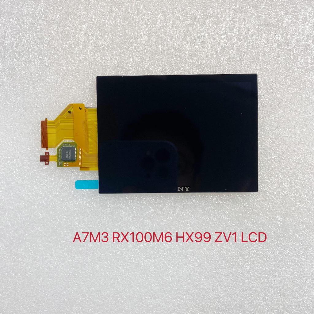 Màn hình LCD mới cho Sony ILCE-7M3 A7M3 A7M3 A7III RX100M6 Z-V1 Bộ phận sửa chữa máy ảnh kỹ thuật số có đèn nền và cảm ứng