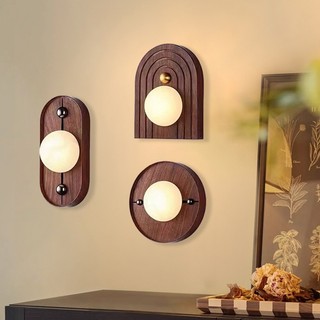 AIMI Đèn Tường LED Sắt Đá Cẩm Thạch Đèn Trang Trí Gia Đình Phòng Khách Phòng Ngủ Văn Phòng Đèn Tường Aistle Cầu Thang Đèn