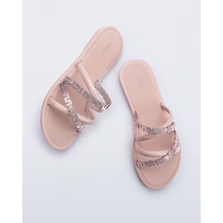 Brazil Melissa 2025 Giày Nữ Phong Cách Mới Flat Flip-Flops Giày Đi Biển Chống Thấm Nước