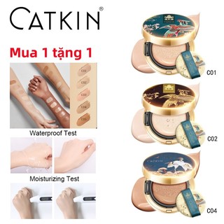 CATKIN SUMMER PALACE AIR CUSHION FOUNDATION Kem che khuyết điểm Moisture Natural Cover