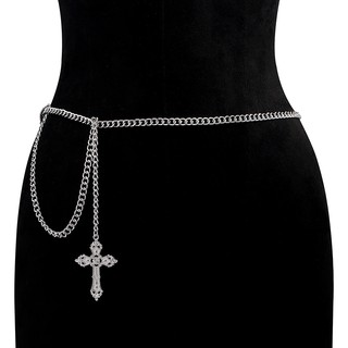Hevn Retro Đa Năng Phong Cách Dân Tộc Kim Loại Bohemian Thắt Lưng Dây Xích Dành Cho Nữ Áo Len Thời Trang Dây Xích Eo Con Dấu Trang Trí Cơ Thể Phụ Kiện HEVN