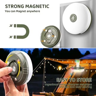 4in1 Cắm Trại Dải Đèn LED Bầu Không Khí Chiều Dài 10M Chống Thấm Nước Có Thể Tái Chế Dây Đèn Trang Trí Sân Vườn Ngoài Trời Cho Lều Phòng