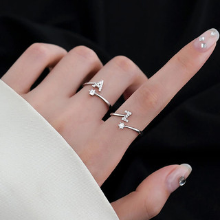 * MIGILA * Quà tặng tốt nghiệp Nhẫn đính hôn dành cho nữ thời trang đơn giản và phong cách Tiệc quà tặng cầu hôn