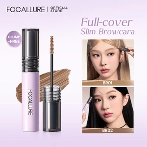 Focallure Full-cover Slim Browcara Lông Mày Mascara Không Clump Mềm Mờ Màu Tự Nhiên Bàn Chải Mỏng Chống Thấm Nước 24H Lâu Dài 5g