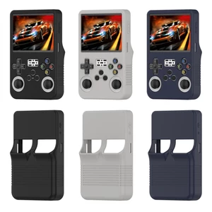 Vỏ silicon Vỏ bọc tay áo cho máy chơi game cầm tay R36S mã nguồn mở Vỏ bảo vệ lưu trữ cầm tay arcade