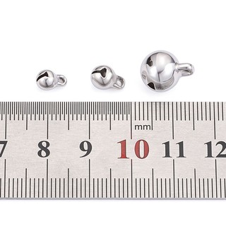 Mặt dây chuyền chuông bằng thép không gỉ diy Vòng cổ Vòng tay Phụ kiện trang sức