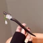 2 mặt hoa sen gỗ đàn hương kẹp tóc cho phụ nữ Trung Quốc phong cách bước swing tua tóc kẹp kết hợp thiết lập