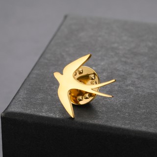 Skyrim Thời Trang Đơn Giản Thổ Cẩm Titan Thép Không Gỉ Nuốt 20x19MM Mặt Dây Chuyền Trang Sức Phù Hợp Với Phụ Kiện