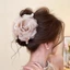 Mới Hai Mặt Lớn Rose Lưới Sợi Trung Quốc Hair Clip Phù Hợp Với Curl Shark Clip