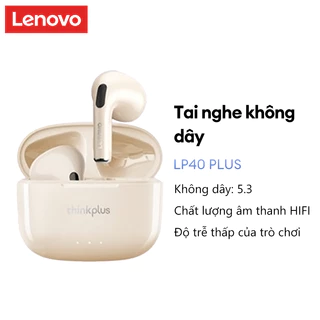 Tai nghe Bluetooth Lenovo LP40 Pro và LP40 Plus HD Stereo Chơi game có độ trễ thấp có Mic Music Bluetooth 5.3
189.000
₫
-30%
#ShopThinhHanh
4.9
Đã bán 90k+
Hà Nội